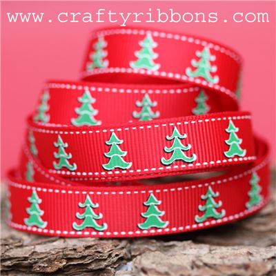 Advent Tree Ribbon - Trees